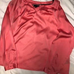 Peach blouse